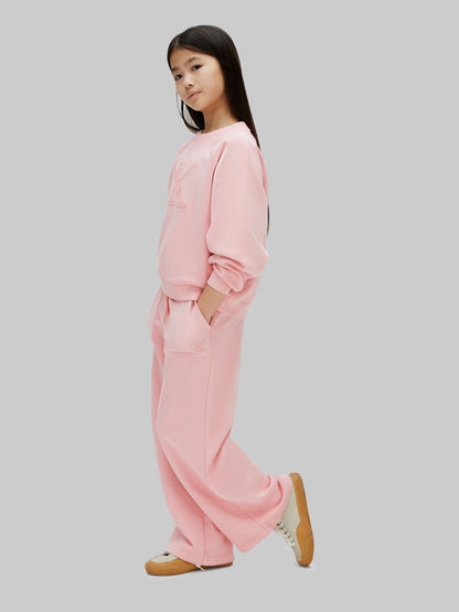Calvin Klein Pink Wide Leg Trousers - Pigment Dyed image 2