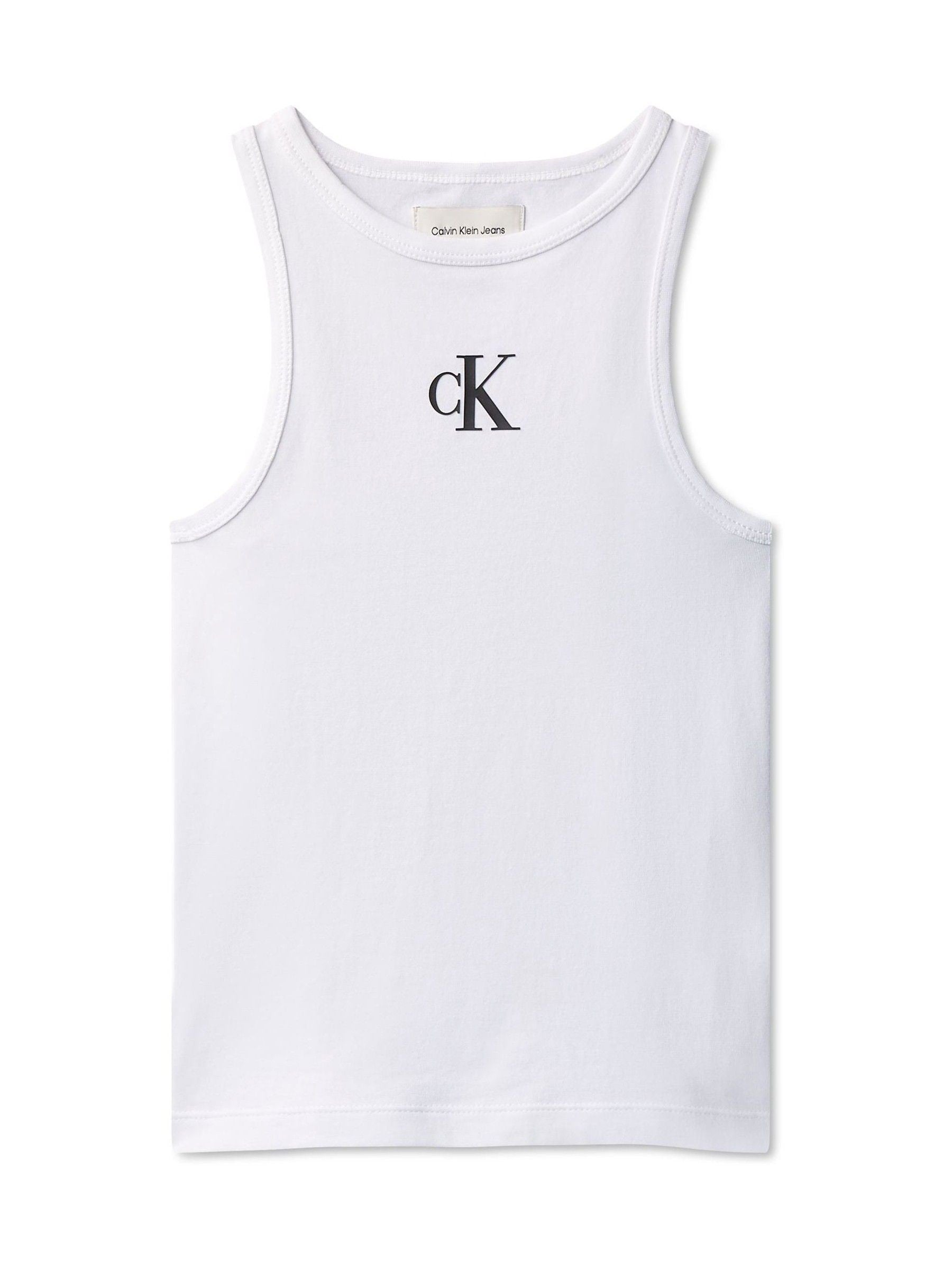 Dsiney Kidz - Calvin Klein White Tank Top with Logo image 4
