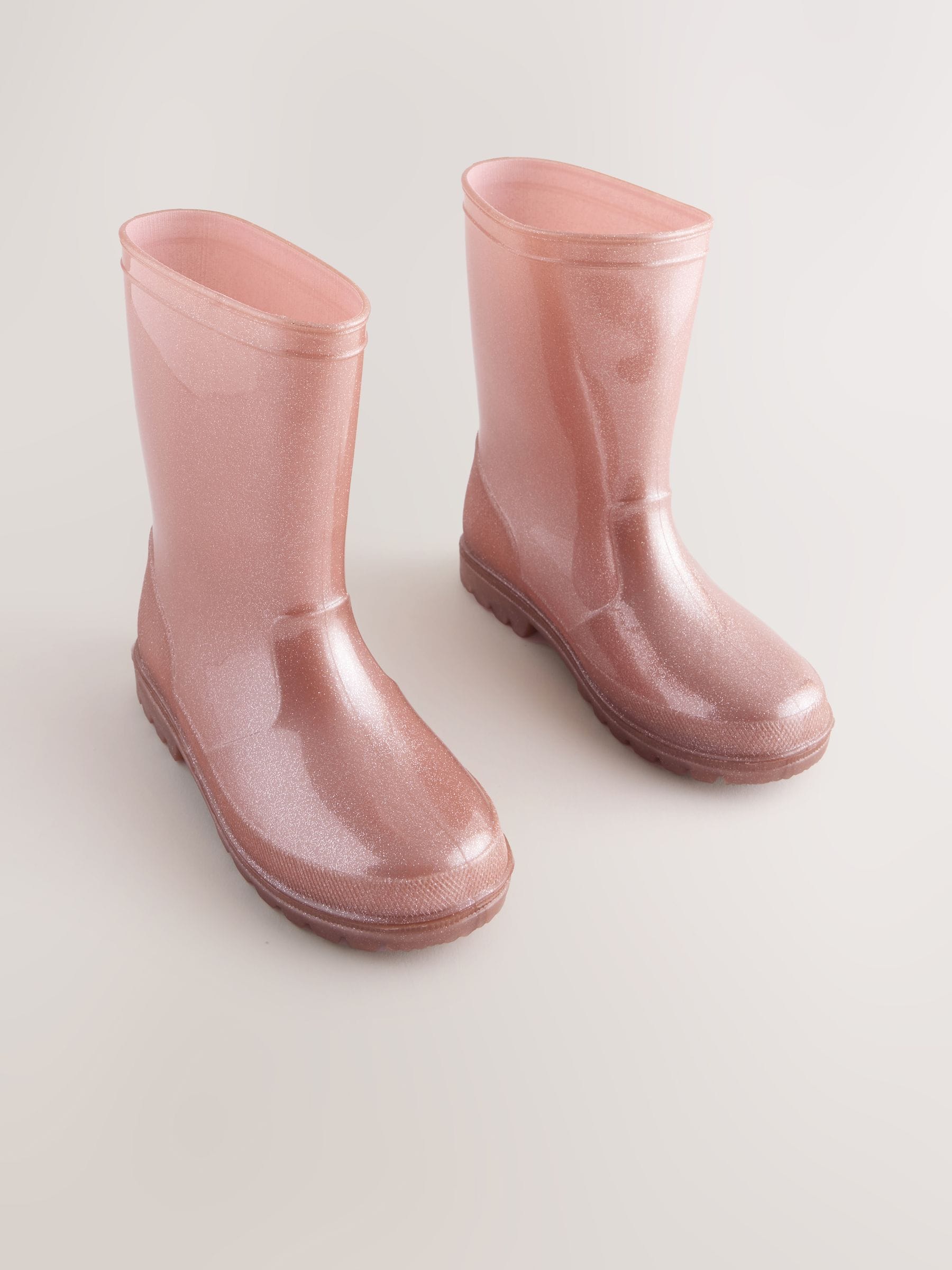 Rosegold Metallic Wellies image 1