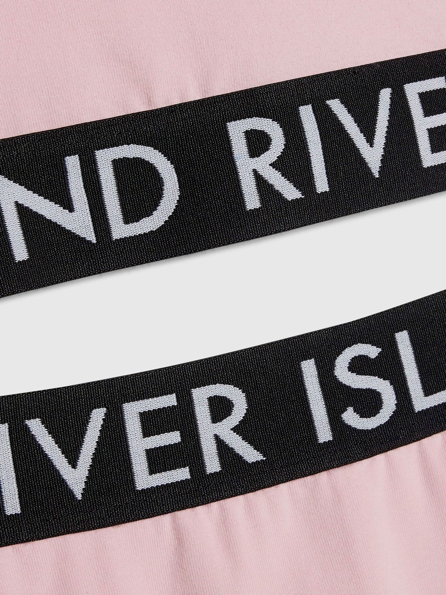 Dsiney Kidz - River Island Pink Logo T-Shirt & Skort Set image 3