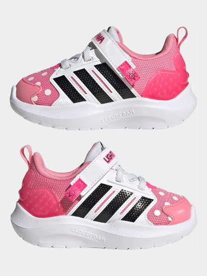 adidas Pink Disney Lightorama Minnie Mouse Infants Shoes image 3