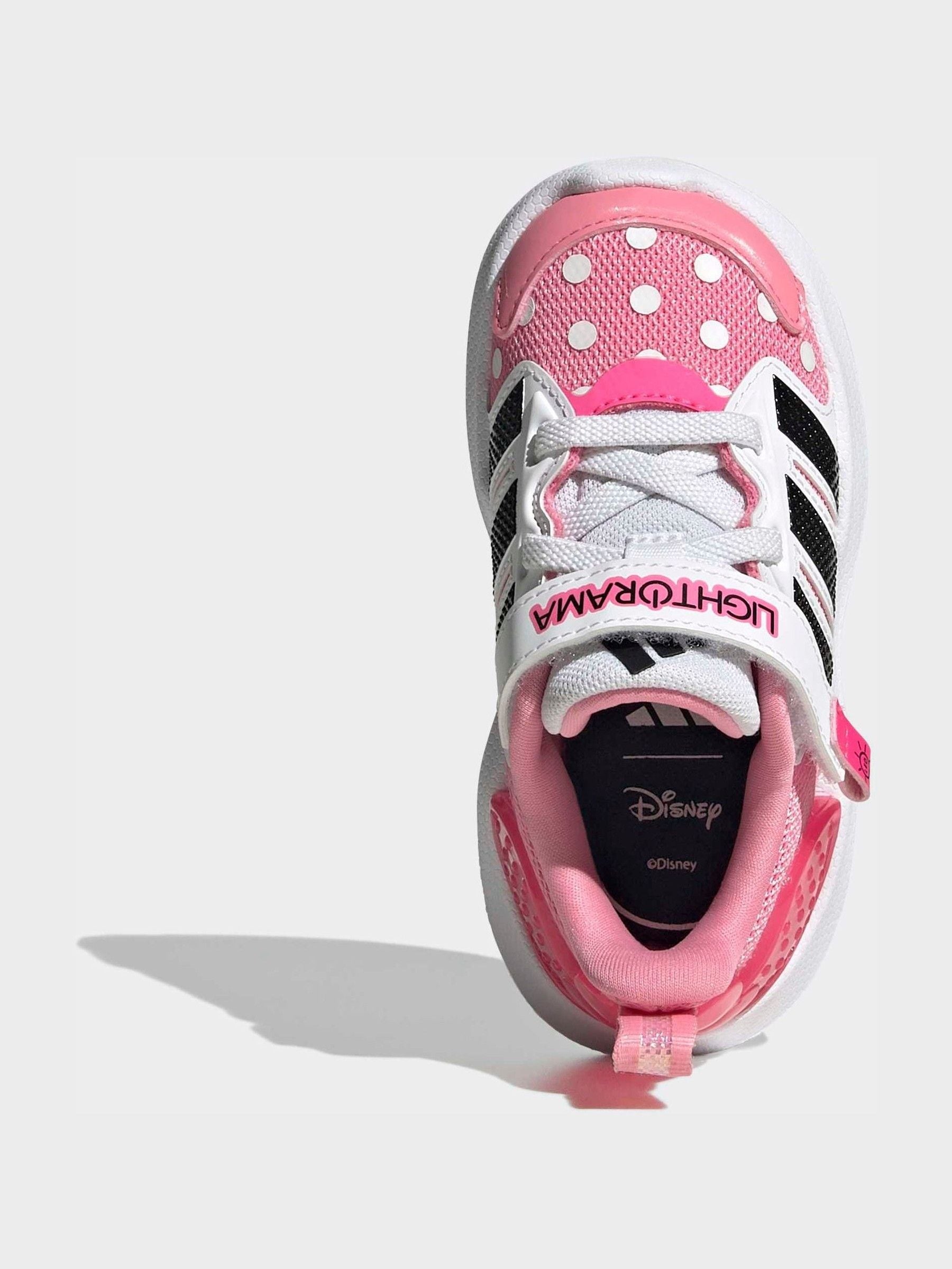 adidas Pink Disney Lightorama Minnie Mouse Infants Shoes image 5