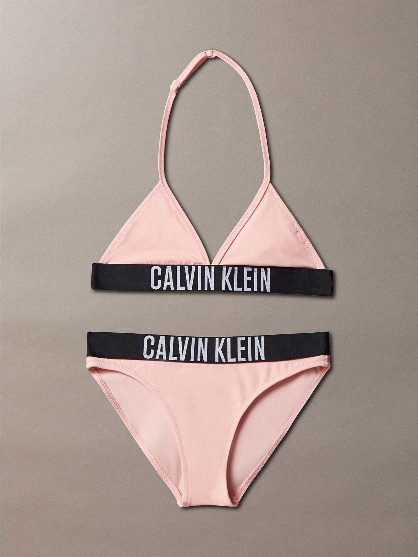 Calvin Klein Pink Intense Power Triangle Bikini Set image 1