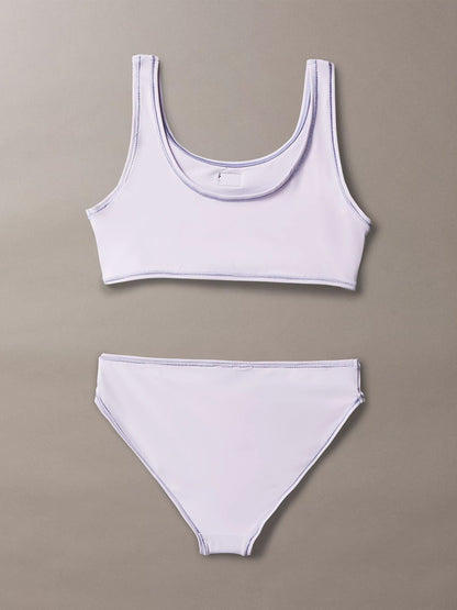 Calvin Klein Purple Bralette Bikini Set image 2