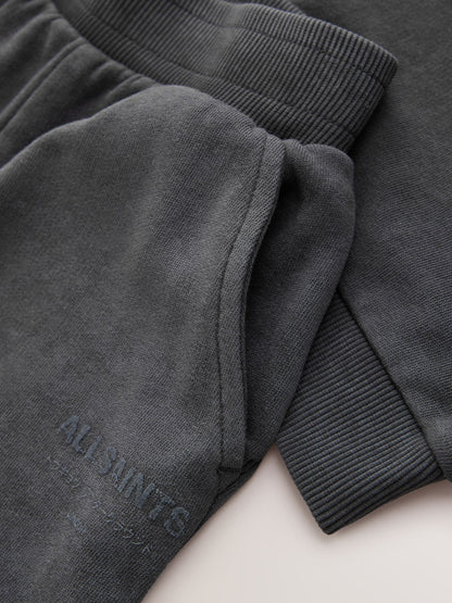 smALLSAINTS Charcoal Grey Underground Oversized Sweatshirt and Joggers Set - image 10