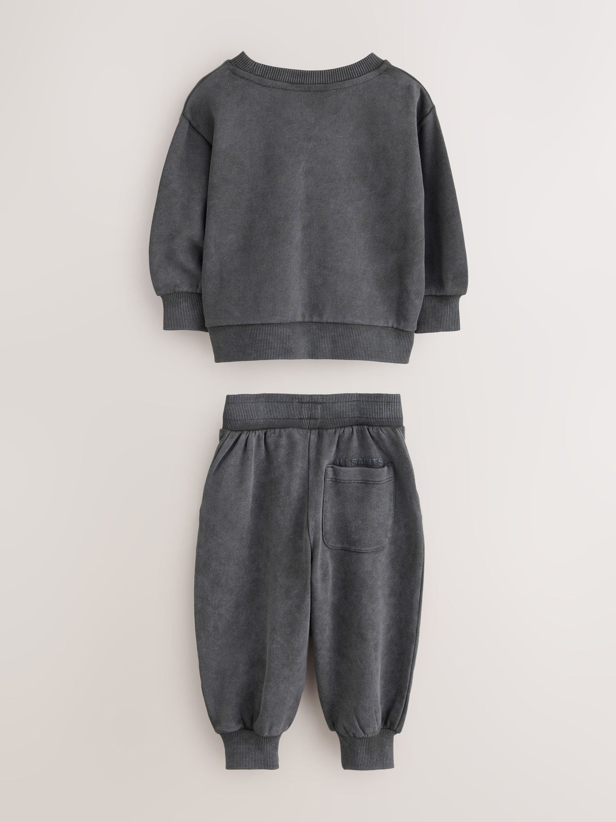 smALLSAINTS Charcoal Grey Underground Oversized Sweatshirt and Joggers Set - image 8