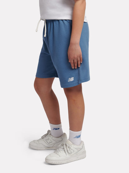 Dsiney Kidz - New Balance Blue French Terry Small Logo Shorts image 2