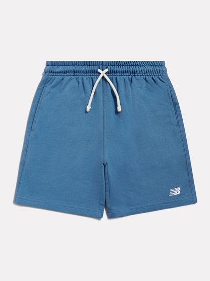Dsiney Kidz - New Balance Blue French Terry Small Logo Shorts image 6