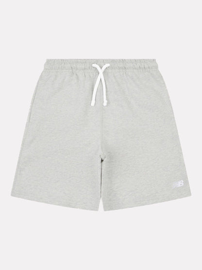Dsiney Kidz - New Balance Grey French Terry Small Logo Cotton Shorts image 6