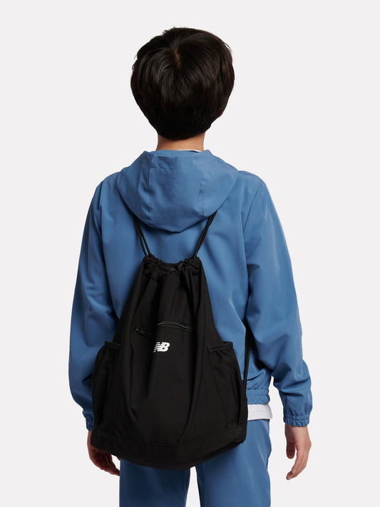 New Balance Black Sport Everyday Drawstring Backpack image 1