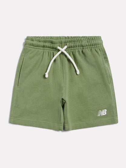 Dsiney Kidz - New Balance Green Logo French Terry Shorts image 1
