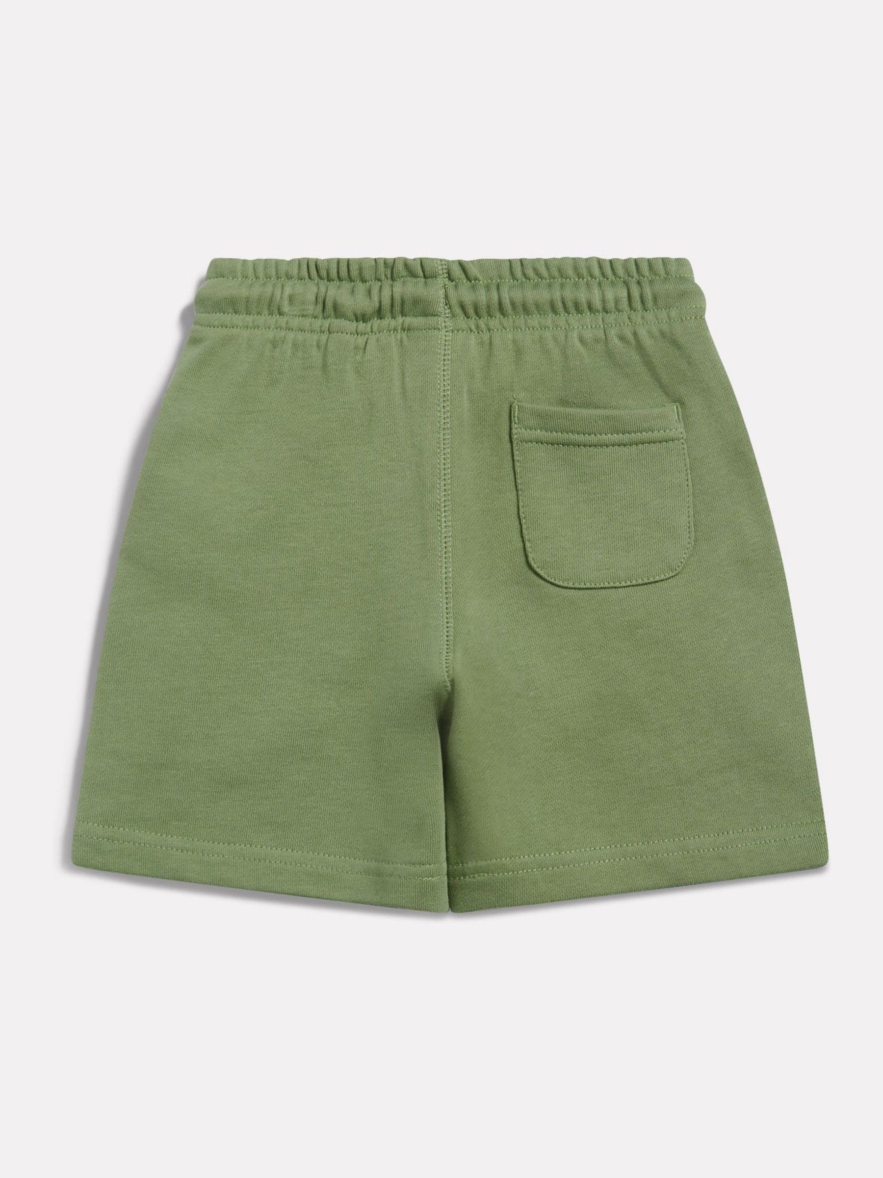 Dsiney Kidz - New Balance Green Logo French Terry Shorts image 2