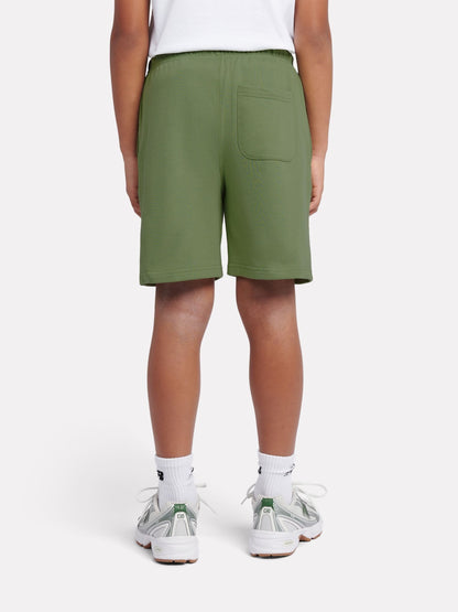 Dsiney Kidz - New Balance Mint Green French Terry Small Logo Cotton Shorts image 3