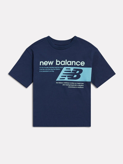 New Balance Blue Players Graphic T-Shirt image 1