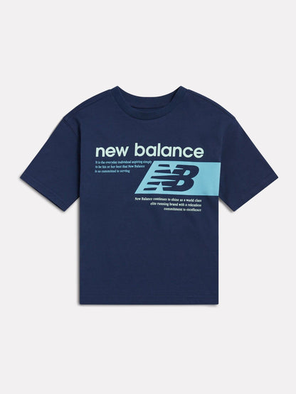 New Balance Blue Players Graphic T-Shirt image 1