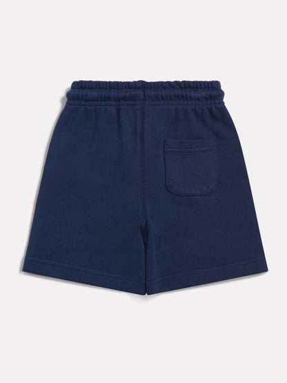 Dsiney Kidz - New Balance Navy Logo French Terry Shorts image 2