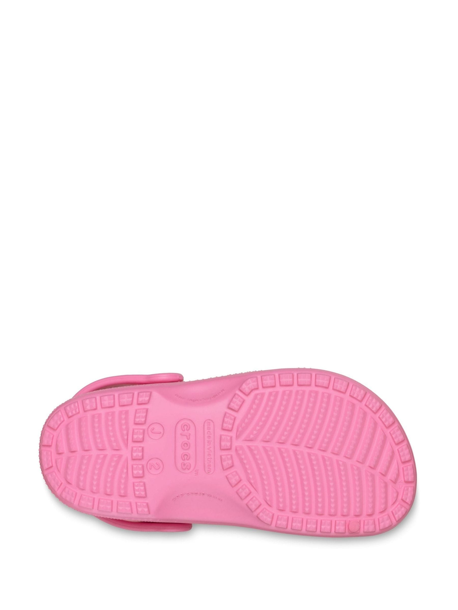 Crocs Pink Toddler Classic Clogs image 4