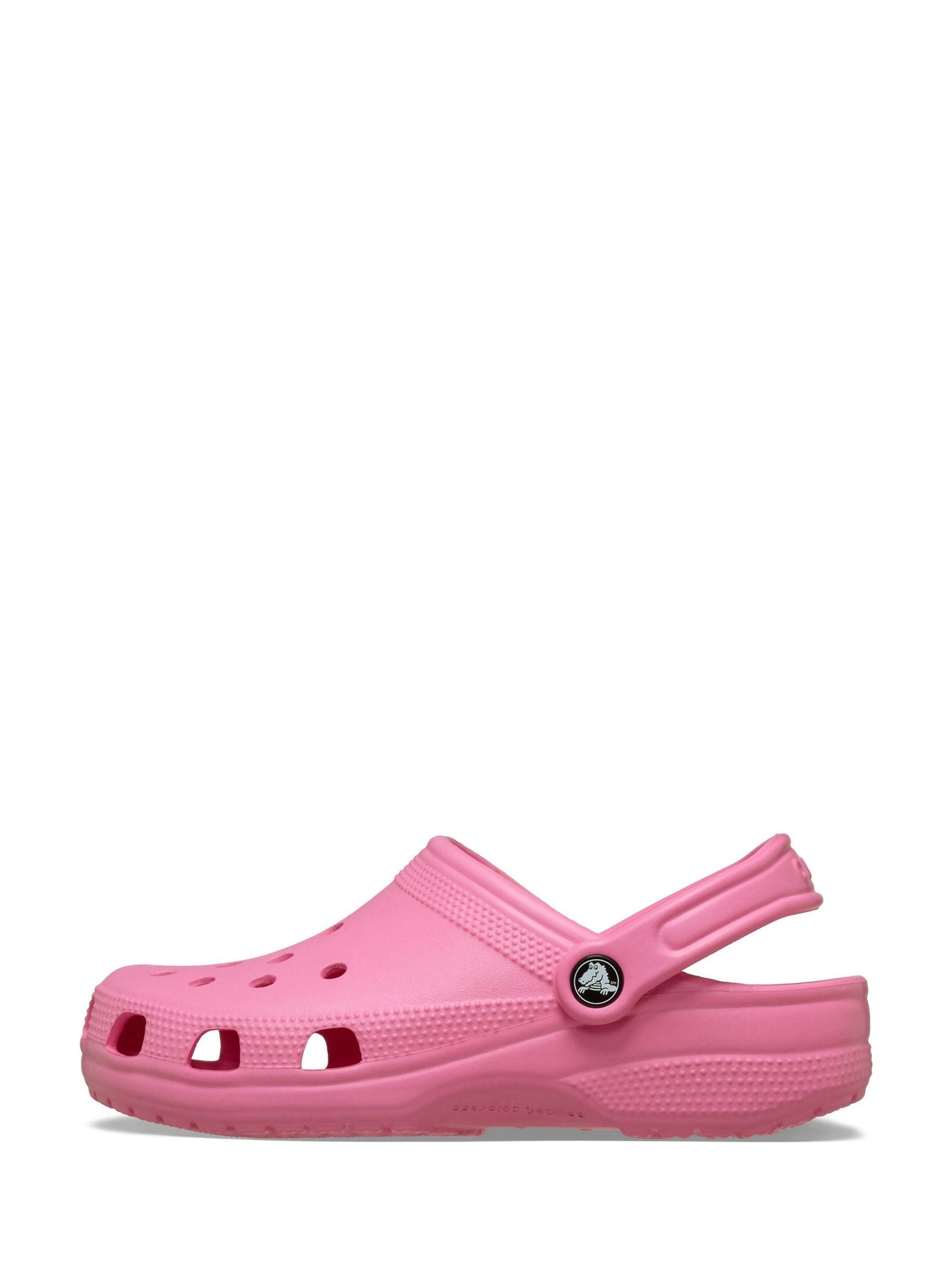 Crocs Pink Toddler Classic Clogs image 6