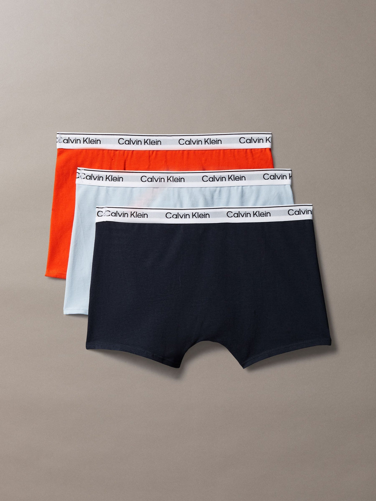Dsiney Kidz - Calvin Klein Red/Blue/Black Trunks 3 Pack image 1