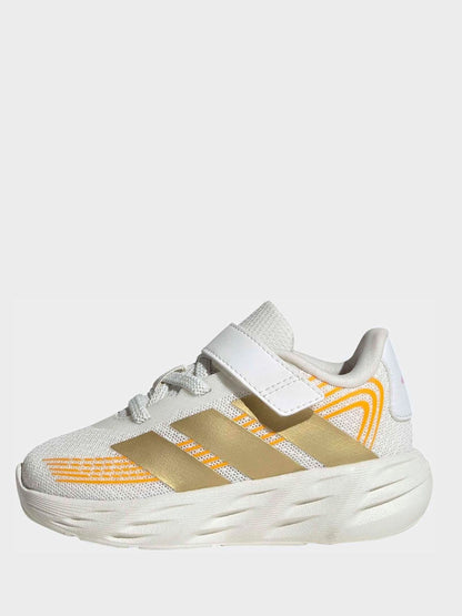 Dsiney Kidz - adidas White Galaxy Trainers image 3