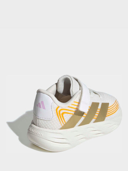 Dsiney Kidz - adidas White Galaxy Trainers image 4