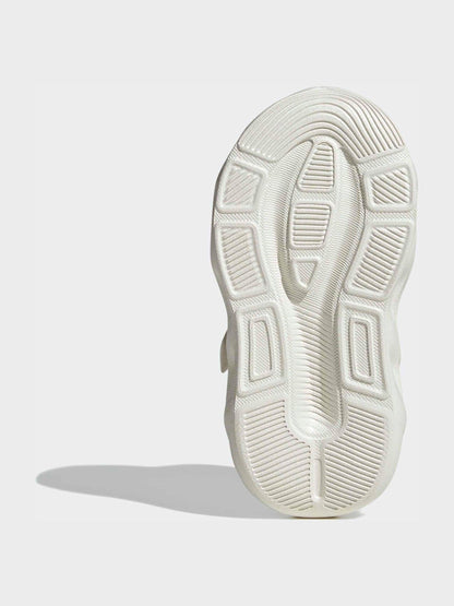 Dsiney Kidz - adidas White Galaxy Trainers image 7