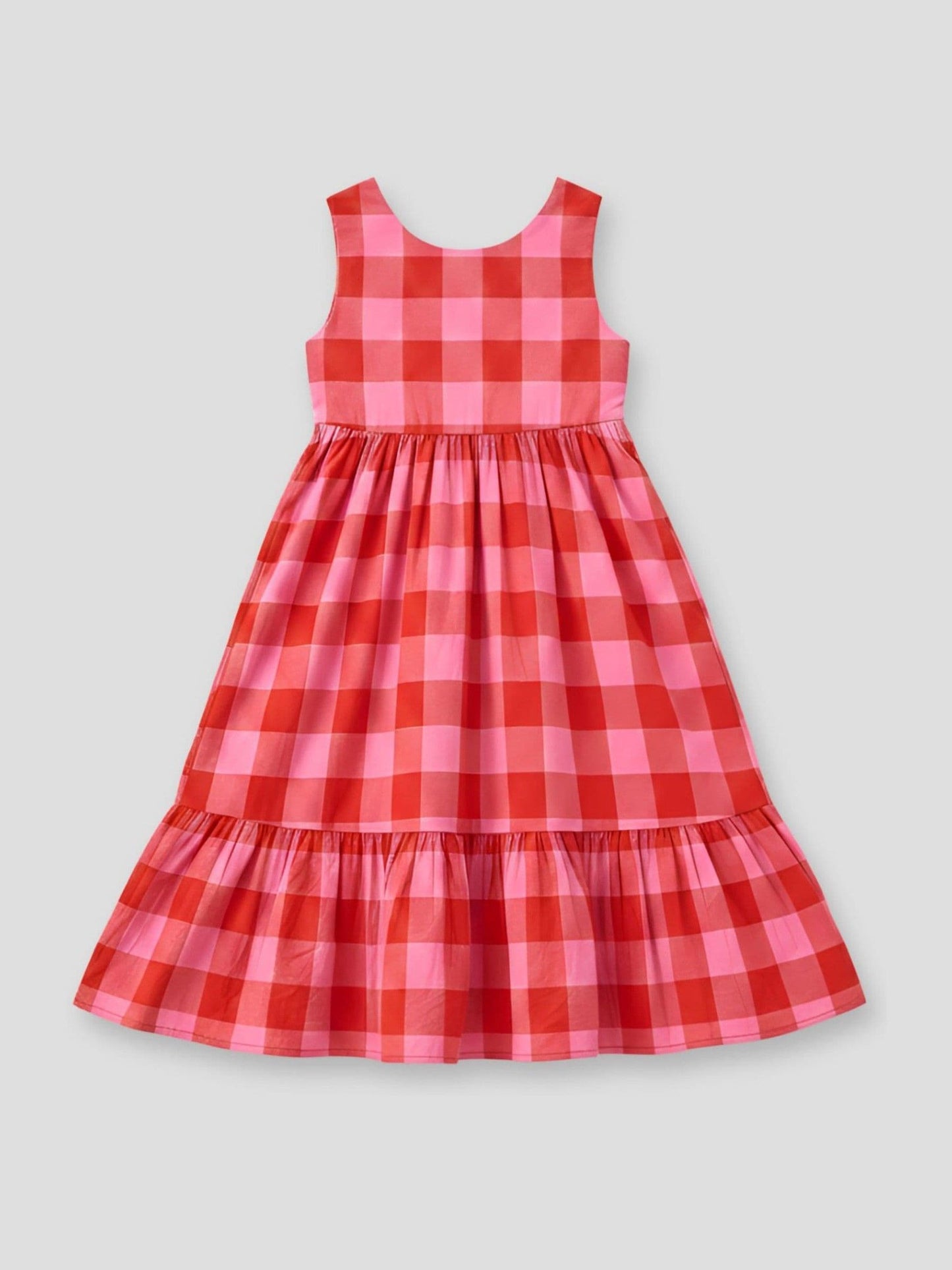 Angel & Rocket Pink Bella Gingham Dress image 8