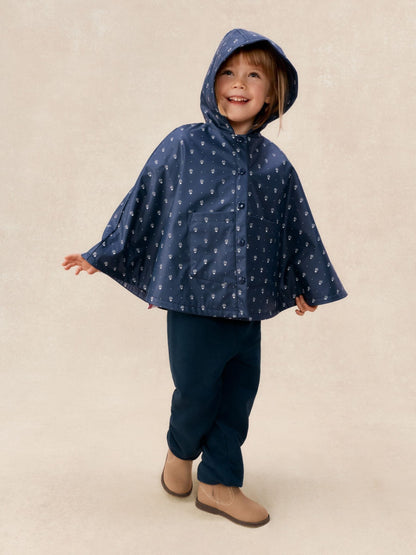The White Company Blue Daisy Rain Poncho image 1