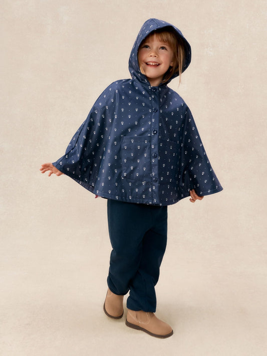 The White Company Blue Daisy Rain Poncho image 1
