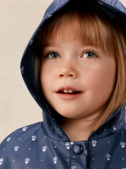 The White Company Blue Daisy Rain Poncho image 2