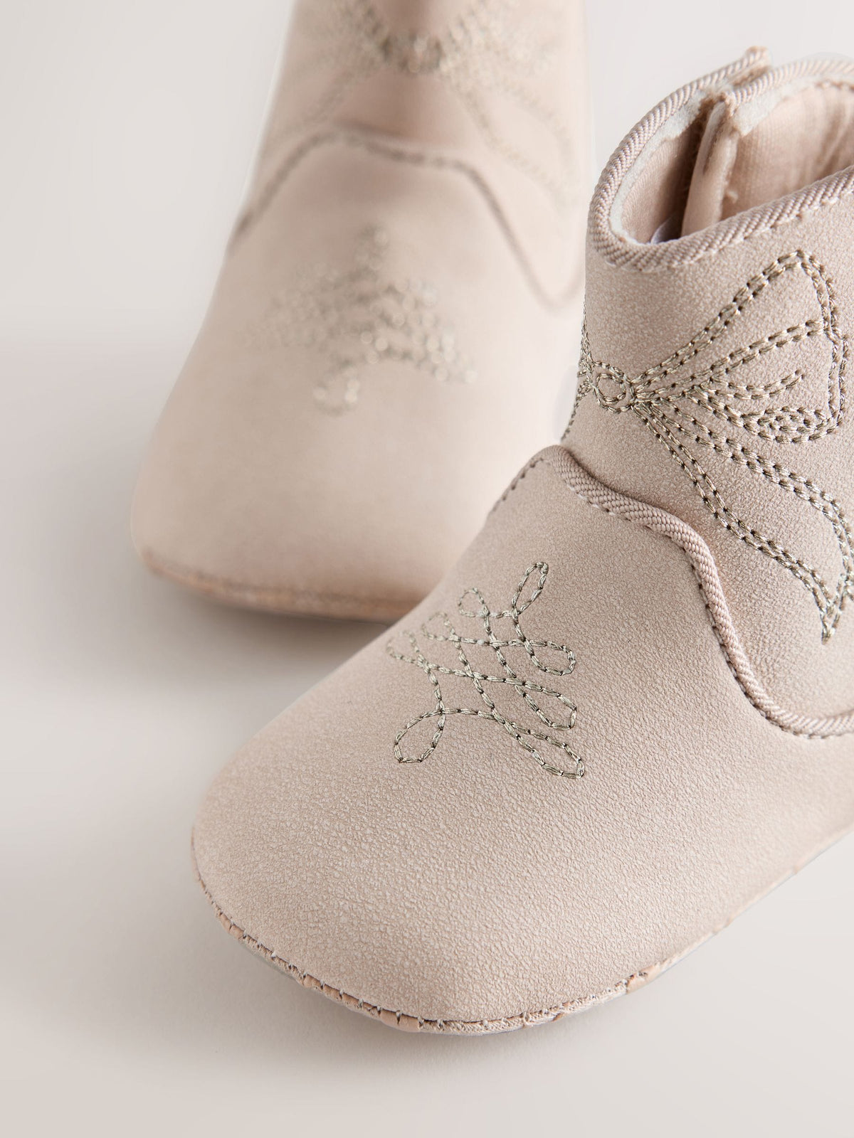 Baker by Ted Baker Bone Western Style Boots Padders - image 4