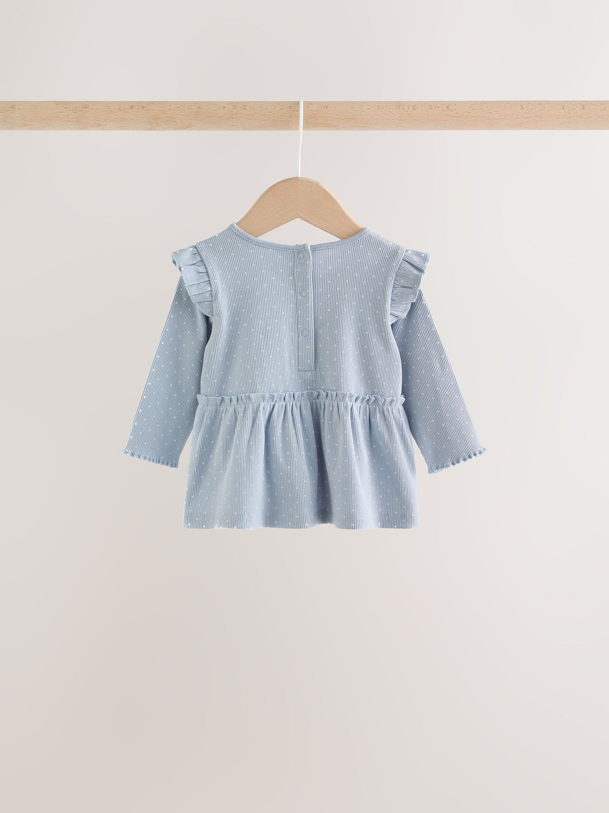 Blue Spot Peplum Top and Leggings Baby Set (0mths-2yrs) - image 5