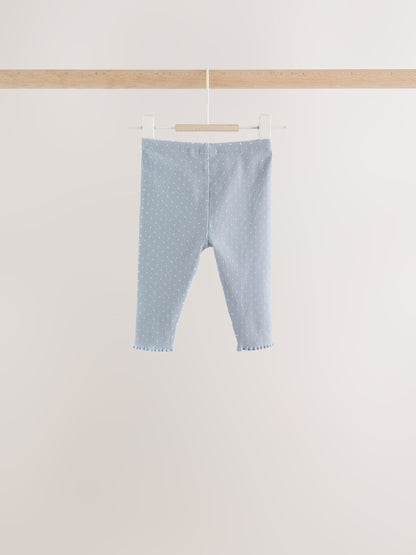 Blue Spot Peplum Top and Leggings Baby Set (0mths-2yrs) - image 6