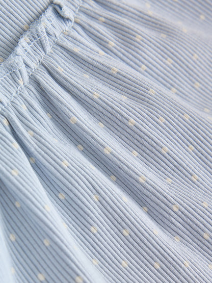 Blue Spot Peplum Top and Leggings Baby Set (0mths-2yrs) - image 9