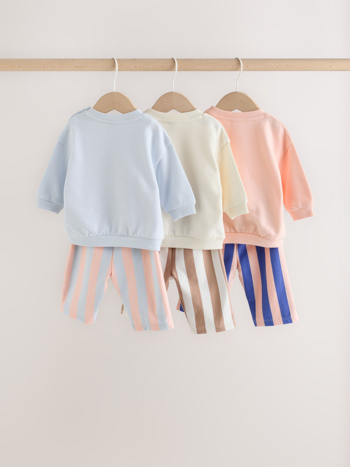 Blue Milk Club Baby Sweat Top And Joggers 6 Pack (0mths-2yrs) - image 2
