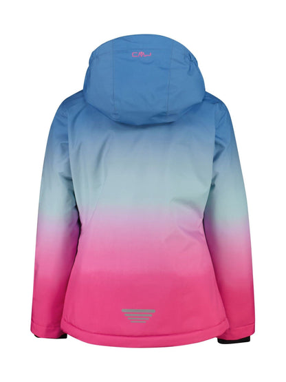 CMP Blue Sublimated Gradient Print Waterproof Ski Jacket - image 2