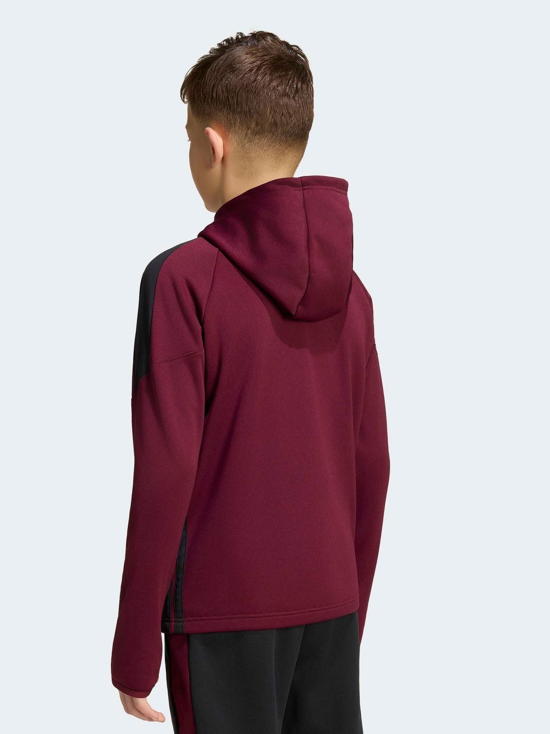 Dsiney Kidz - adidas Burgundy Red Tiro Essentials Winter Top Youth Sweat Top image 2