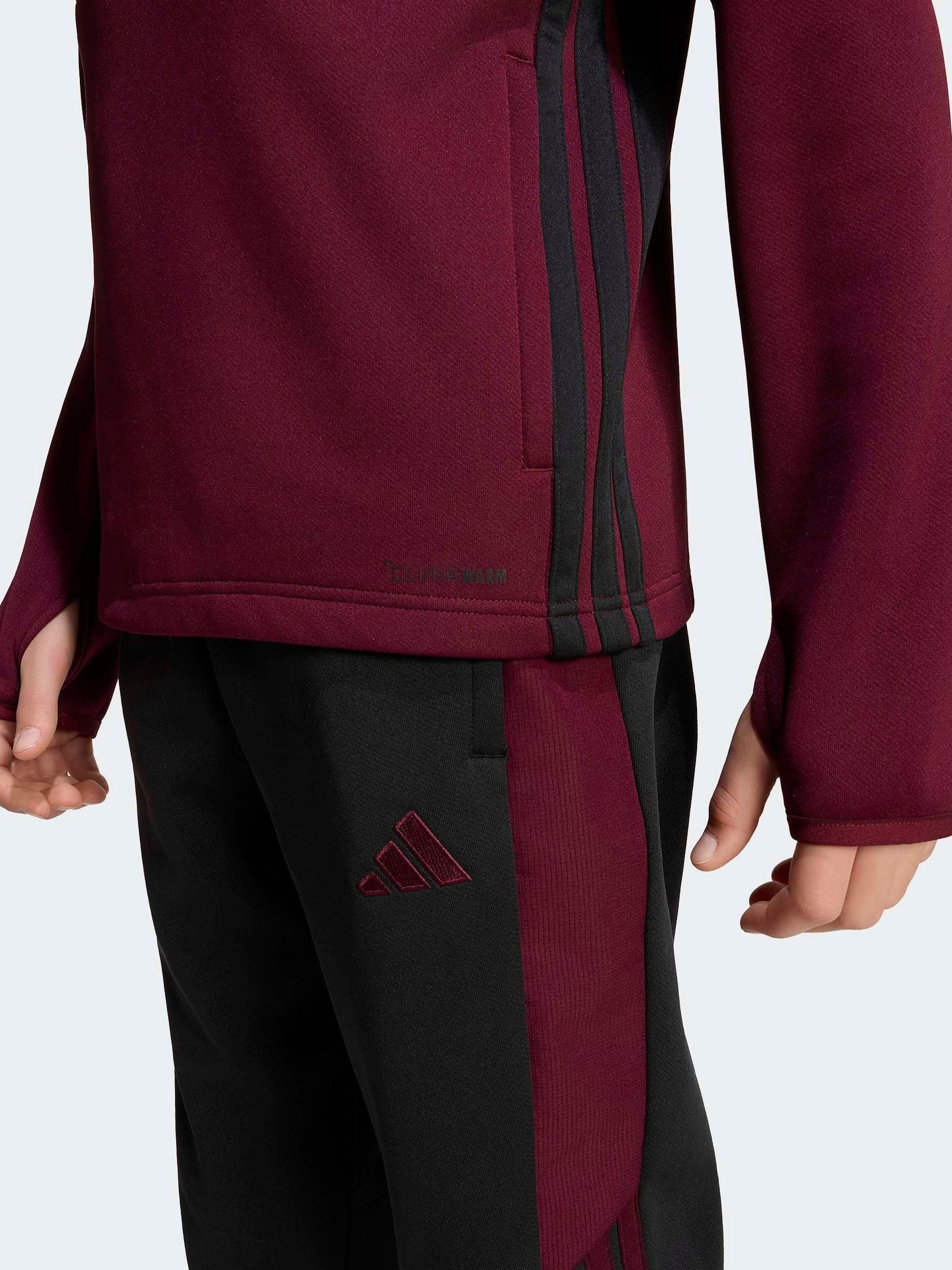 Dsiney Kidz - adidas Burgundy Red Tiro Essentials Winter Top Youth Sweat Top image 4
