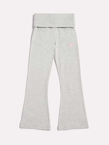 New Balance Grey Roll Down Flare Leggings image 1