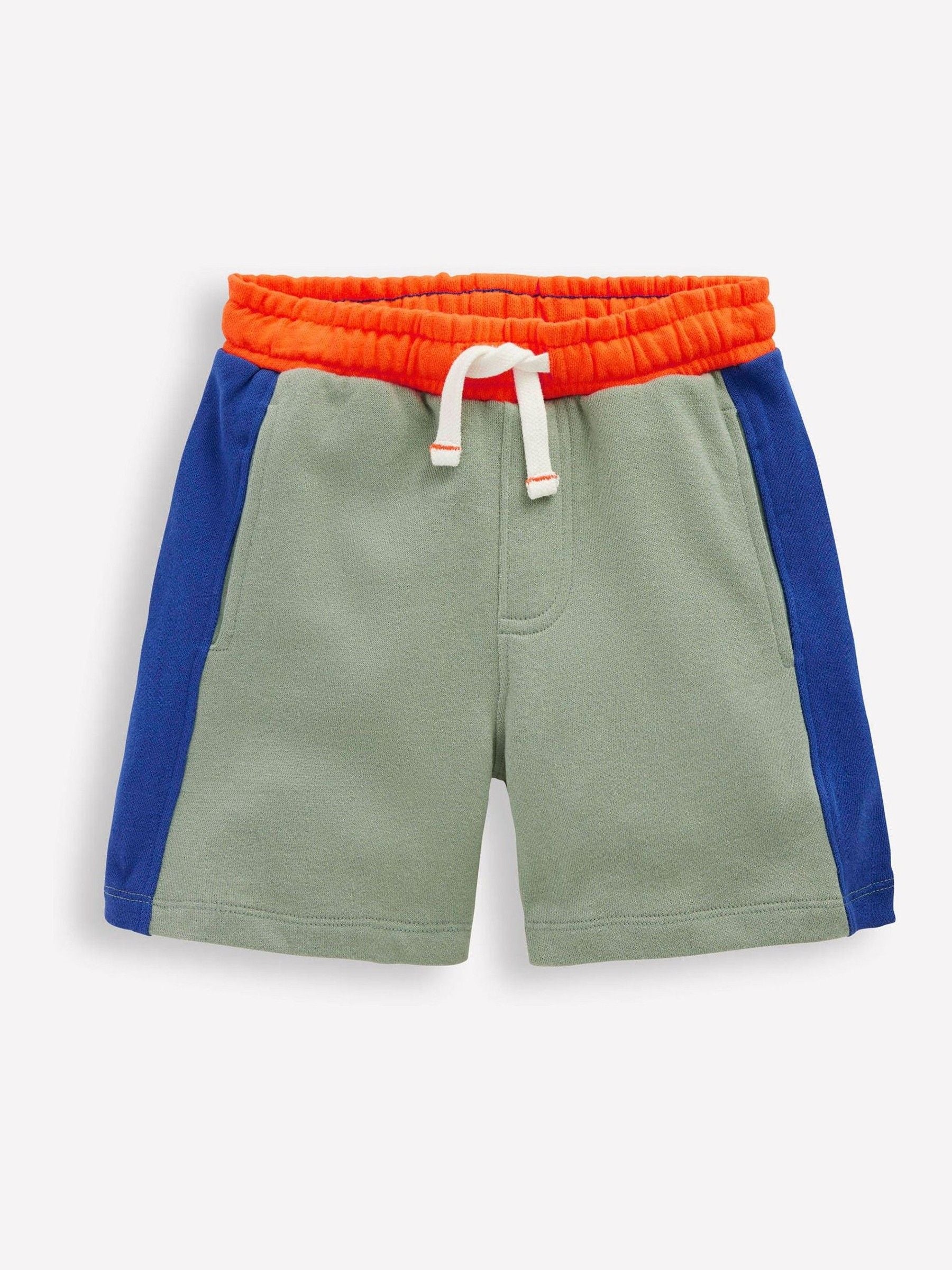 Boden Green Colourblock Shorts image 4