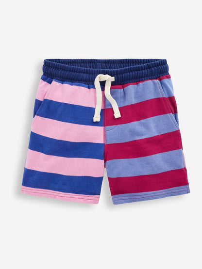 Boden Pink Printed Jersey Shorts image 1
