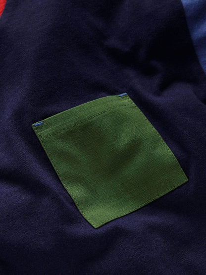 Boden Blue Relaxed Ripstop T-Shirt image 6