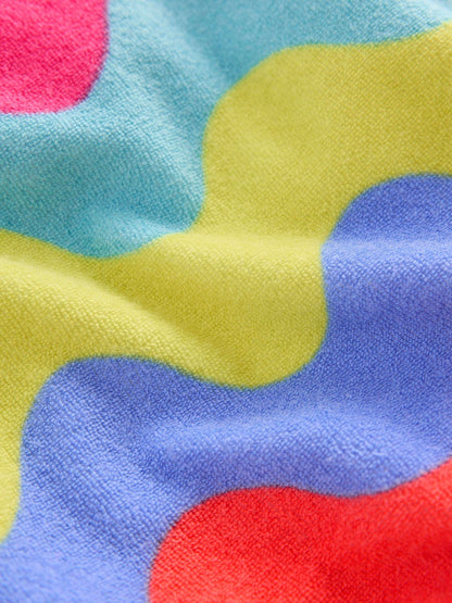 Boden Pink Dropped Shoulder Towelling Top image 3