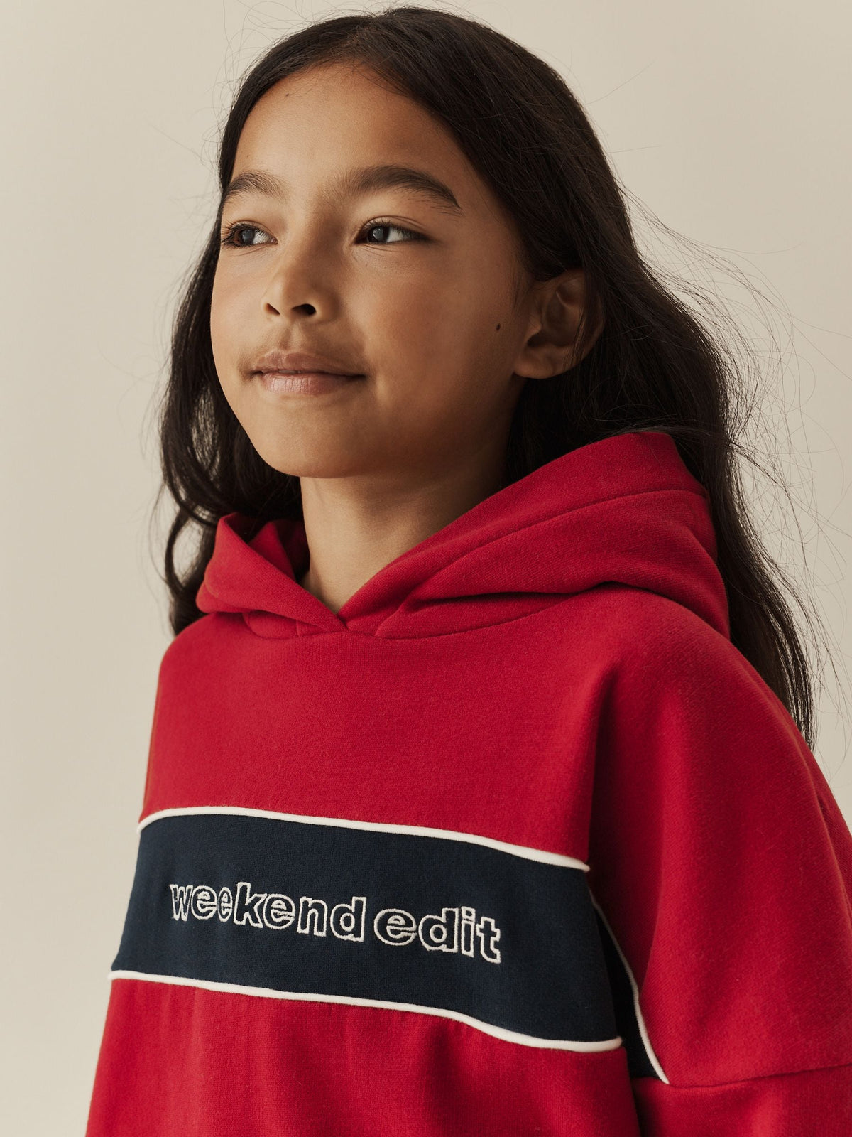 Red Hoodie And Wide Leg Joggers Set (3-16yrs) - image 5