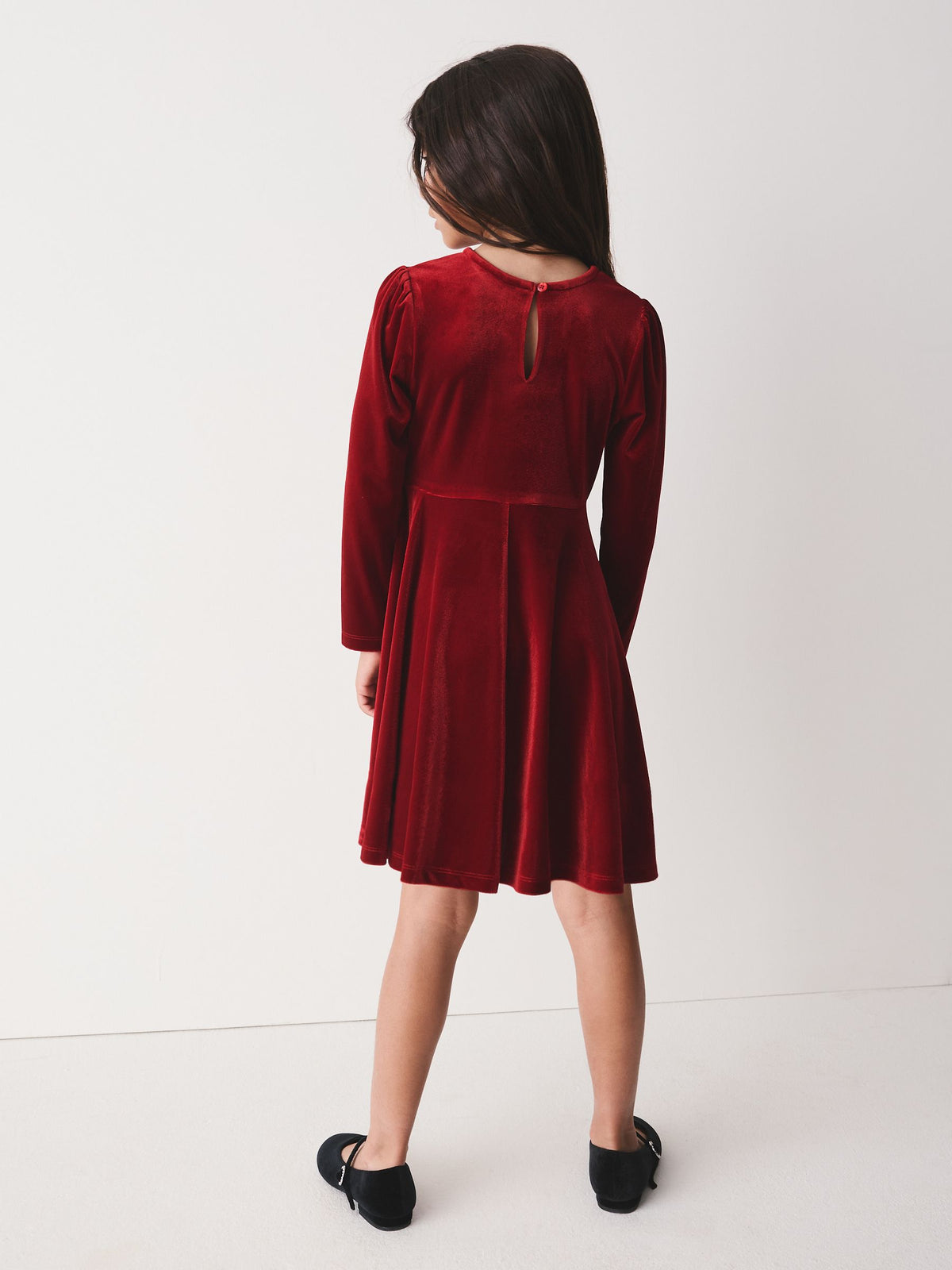 Dsiney Kidz - Red Velvet Skater Dress (3-16yrs) image 3
