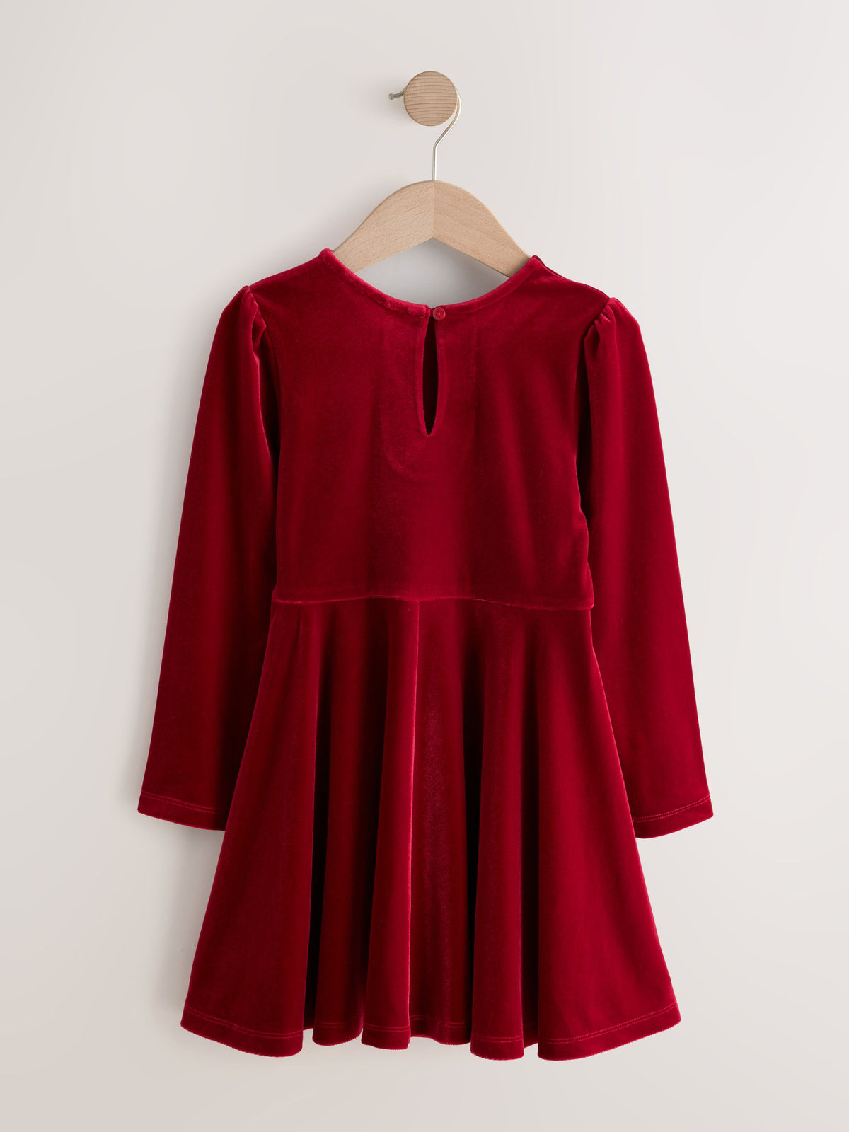 Dsiney Kidz - Red Velvet Skater Dress (3-16yrs) image 6