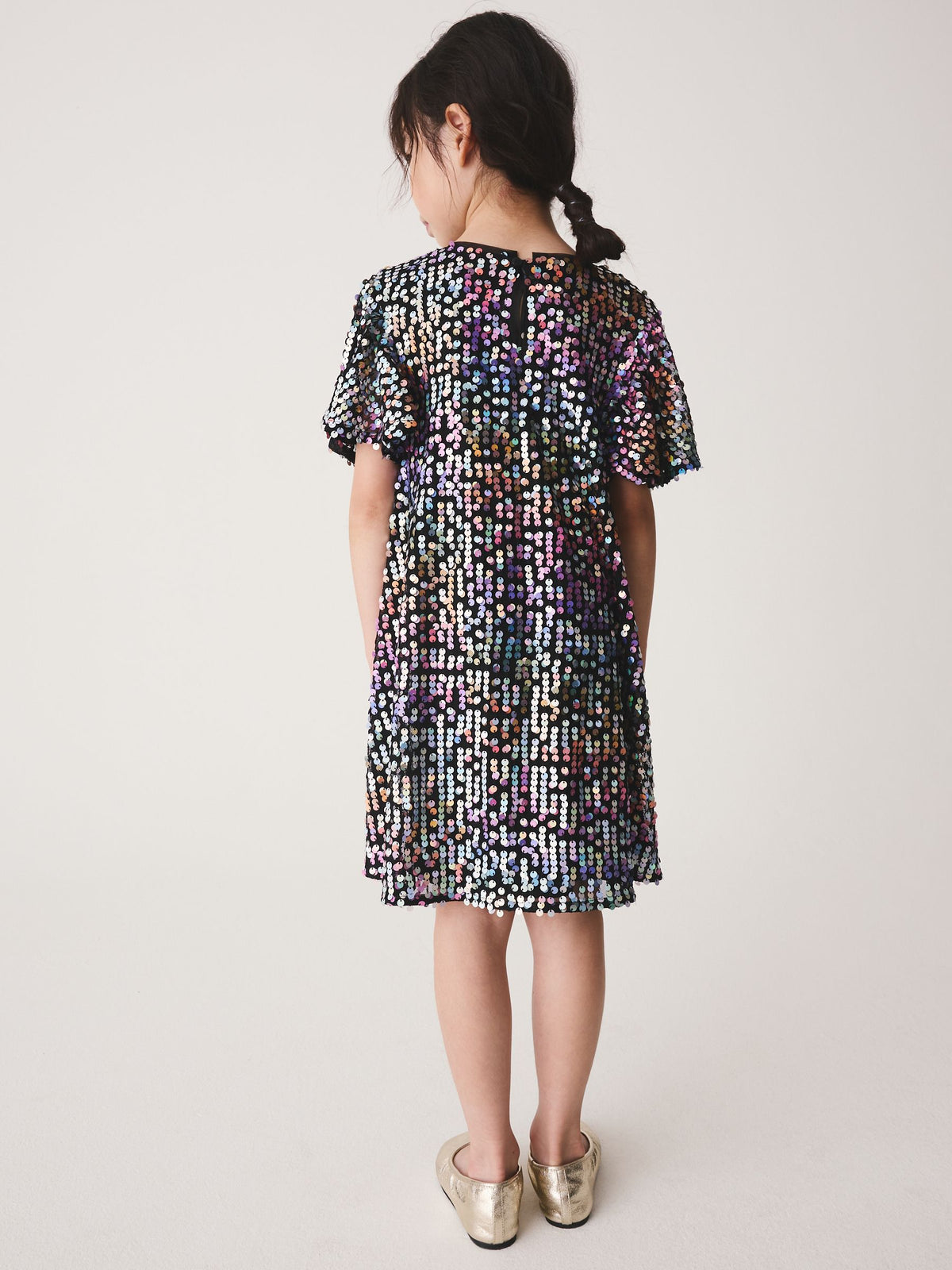 Dsiney Kidz - Rainbow Sequin Dress (3-16yrs) image 3