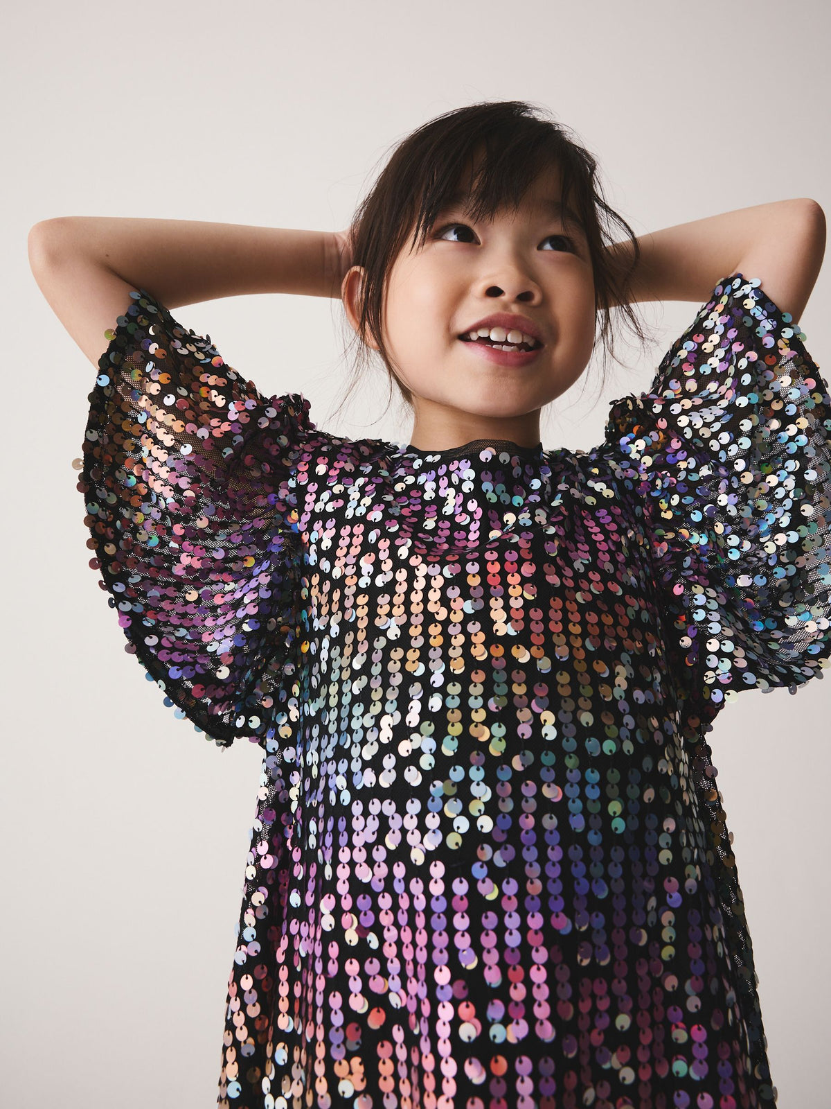 Dsiney Kidz - Rainbow Sequin Dress (3-16yrs) image 4
