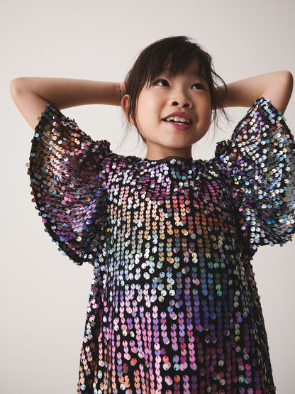 Dsiney Kidz - Rainbow Sequin Dress (3-16yrs) image 4