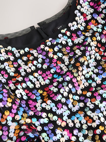 Dsiney Kidz - Rainbow Sequin Dress (3-16yrs) image 8